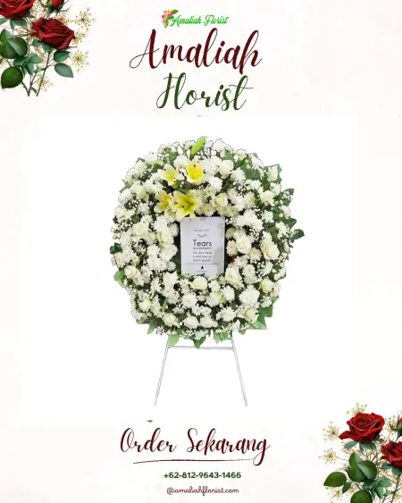 Krans Bunga Duka Patrang