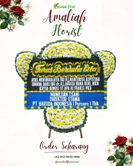 Papan Bunga Duka Patrang